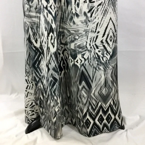 SW3 Bespoke Women's Skirt Silk A Line Maxi
Length Drawstring Waist Front Slits M - Picture 6 of 15